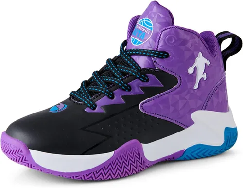 Vista 16 de Zapatos deportivos de baloncesto antideslizantes 3 negro