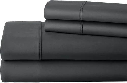 Vista 8 de Real 1000 Thread Count Twin Extra Long Size Sheets 100% Egyptian Cotton 4 PC Sheet Set, Luxurious Bedsheet Sets Soft Silky Sateen Weave, Breathable