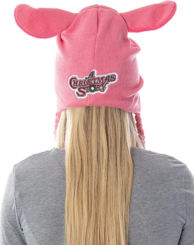 Vista 2 de Accessory Innovations A Christmas Story - Gorro para adulto con diseño de conejito de Pascua, Conejito rosado