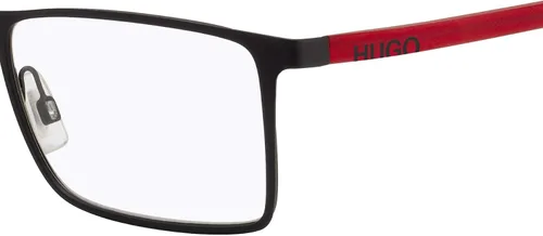 Vista 3 de Hugo Boss HG-1056 003 Metal - Acetato Negro Mate - Transparente Rojo