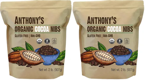 Vista 8 de Cacao orgánico de Anthony's/Cacao en trocitos