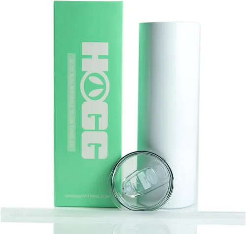 Vista 7 de Hogg Caja sublimable de 30 oz para vasos de brillo verde (paquete de 25) para bricolaje, personalizable, añade logotipo, vinilo, tinta de alcohol