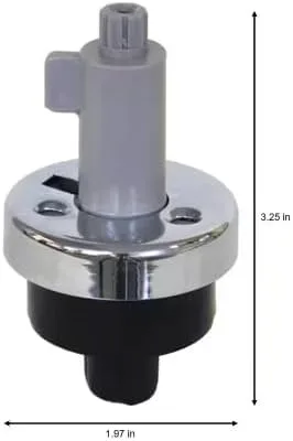 Vista 4 de T & T Hardware Cartucho de repuesto compatible con grifos Bradley, Cole, Kohler, negro, gris, cromado