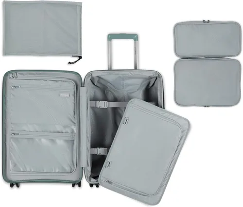 Vista 3 de Samsonite Elevation Plus - Equipaje rígido de mano - Carcasa de polipropileno resistente a los arañazos, mango ajustable RightHeight, soporte AirTag