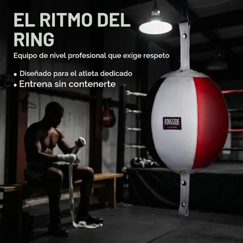 Vista 7 de Ringside Saco de Boxeo de Cuero de Doble Extremo