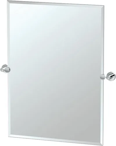 Vista 11 de GATCO 4639SM Glam - Espejo rectangular sin marco, 24 pulgadas, cromado