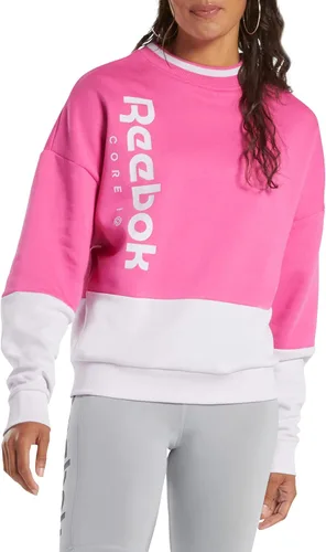 Vista 2 de Core 10 by Reebok Sudadera de gran tamaño con cuello redondo y bloques