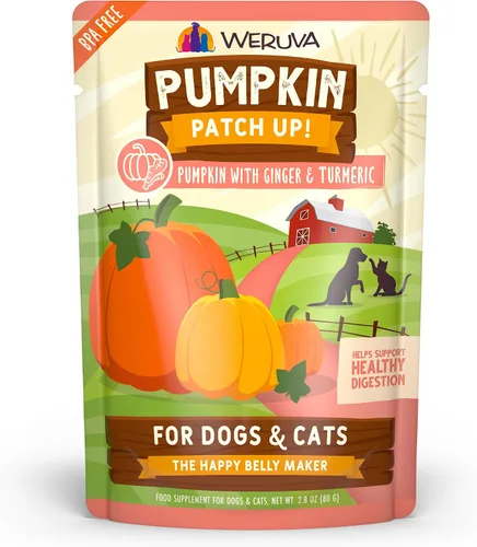 Vista 10 de Weruva Pumpkin Patch Up! Pumpkin Pumpkin, What's Your Function Paquete variado para perros y gatos, bolsa de 1.05 onzas (paquete de 12)