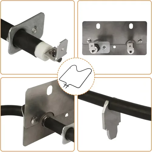 Vista 4 de Elemento calefactor para horno sustituye a Y04000066 (paquete de 1)