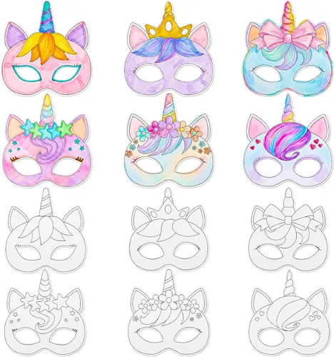 Vista 11 de 30 máscaras para colorear con casco de astronauta