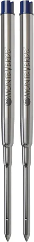 Vista 12 de Monteverde Recambio de bolígrafo de gel sin tapa para adaptarse a bolígrafos Sheaffer, punta fina, negro, 2 por paquete (S422BK)