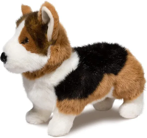 Vista 3 de Douglas Kirby Peluche de Perro Corgi Tricolor Animal de Peluche