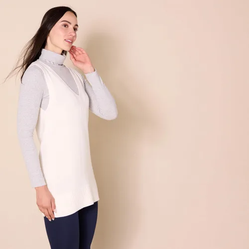 Vista 2 de Tienda Essentials Chaleco de suéter ultra suave para mujer (anteriormente ritual diario)
