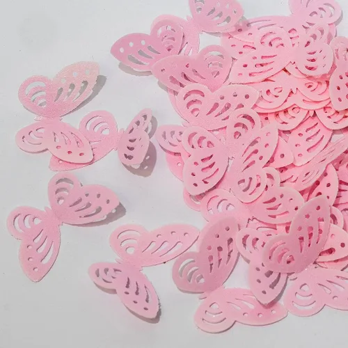 Vista 11 de Flores comestibles, hojas comestibles y mariposas comestibles blancas, papel de oblea, decoración de cupcakes para decorar papel de arroz