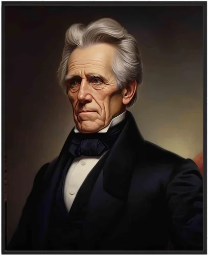 Vista 14 de Abraham Lincoln - Póster impreso artístico, retrato presidencial oficial, decoración de pared, colección de galería de arte del presidente, pintura