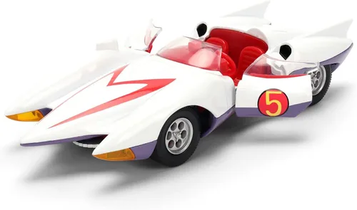 Vista 2 de Jada Mach 5 Speed Racer, juguetes blancos 35882-escala 1/32 modelo de auto fundido a presión