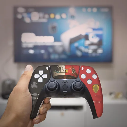 Vista 184 de Battman Custom PS-5 Controller Wireless compatible with Play-Station 5 Console by BCB Controllers Proudly Customized in USA with Permanent