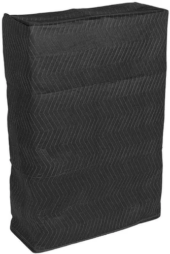 Vista 5 de 12 mantas de mudanza y embalaje de 80 x 72 pulgadas (peso de 55 lb/dz) – Almohadillas acolchadas para muebles de envío (negro)