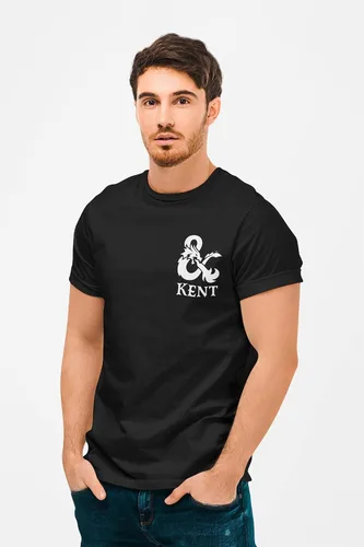 Vista 4 de D&D Shirt, Pocket Dragon, DM Shirt, D20 Tshirt Black