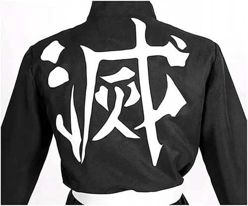 Vista 5 de Disfraz de kimono de anime Kime no Yaiba para cosplay