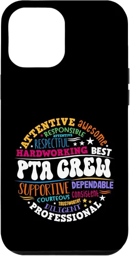Vista 24 de iPhone XR Parents Teacher Association Team Supporter PTA Crew Case