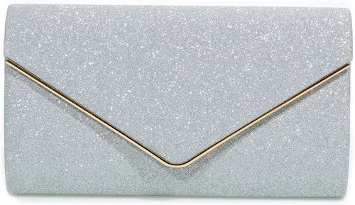 Vista 21 de Bolso de noche para mujer, bolso de fiesta brillante para mujer, bolso de fiesta de boda