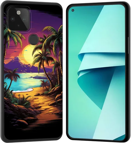 Vista 162 de Funda para Pixel 4 XL, funda de goma de silicona suave a prueba de golpes, funda protectora de cuerpo completo para Google Pixel 4 XL, ciervo