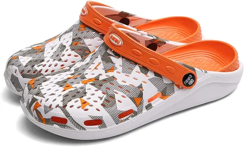 Vista 11 de CERYTHRINA Zuecos de jardín para hombre y mujer, sandalias de verano, ligeras, antideslizantes, zapatos deportivos unisex para adultos