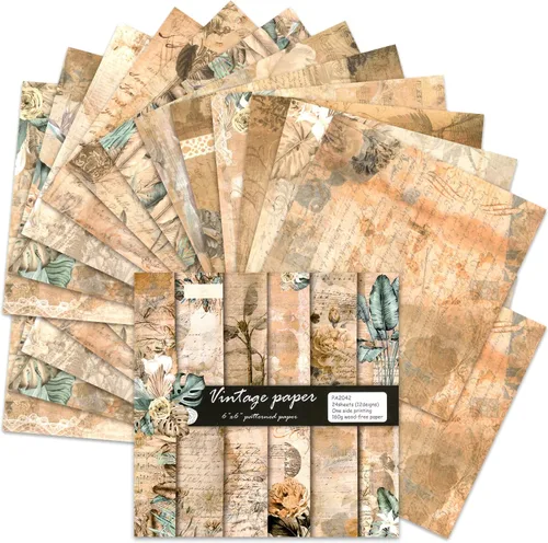 Vista 10 de BLEDS Papel de álbum de recortes, bloc de 24 hojas de papel para álbumes de recortes de manualidades de 12x12 pulgadas con patrón de galaxia