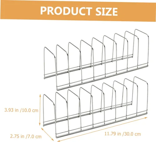 Vista 8 de Soporte multiusos para platos de cocina, escurridor de platos para encimera, escurridor de platos