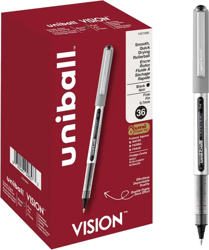 Vista 9 de Uni-Ball™ Vision - Bolígrafos de punta fina (0.7 mm), colores surtidos, paquete de 8