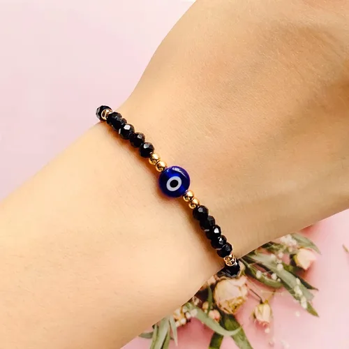 Vista 3 de 4 pulseras de cuentas de mal de ojo