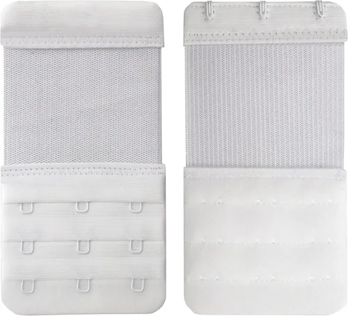 Vista 4 de LeonHien Extensor de brasier para mujer, 2 ganchos, 3 ganchos, 4 ganchos, elástico, suave y cómodo, extensión de correa de brasier
