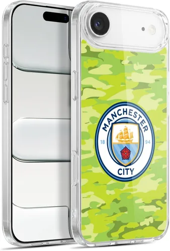 Vista 210 de Head Case Designs Funda de gel con licencia oficial del Manchester City Man City FC Blue Moon Badge Camou [protección de grado militar] compatible
