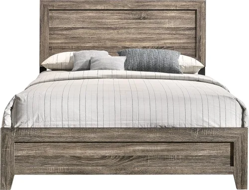 Vista 7 de Bernards Louis Bed-in-A-Box con USB en gris marrón, panel completo