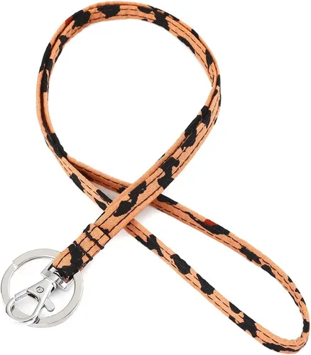 Vista 11 de Combo de funda de identificación con cremallera de algodón para mujer y cordón (varios equipos disponibles), llavero, cartera con cordón de moda (4#)