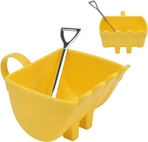 Vista 7 de Pilipane Taza de café excavadora, taza de cubo de excavadora de 11.2 fl oz, taza de café con diseño de excavadora con cuchara de pala, taza de café