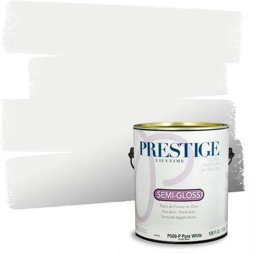 Vista 119 de PRESTIGE Pintura exterior e imprimación en uno, bingo, satén, 1 galón