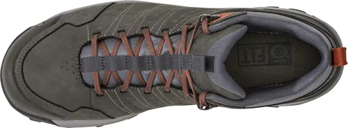 Vista 5 de Oboz Sypes Mid Leather Botas impermeables para hombre, color plomizo, talla 15, mediana, plomizo