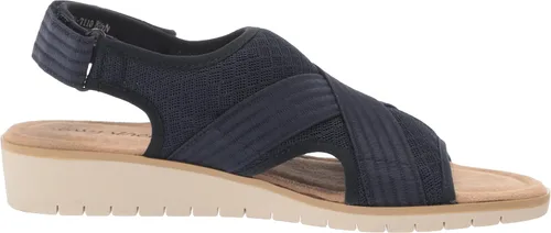 Vista 6 de Easy Street Sandalias Raeven para mujer, estilo casual, color gris