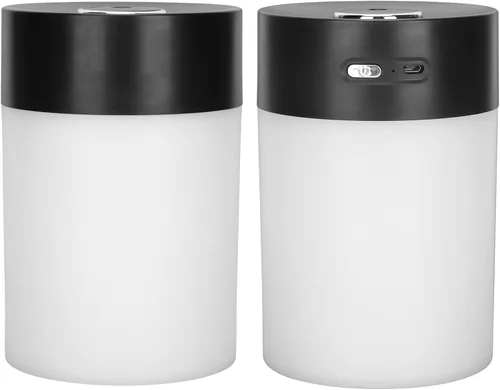Vista 7 de FLEXMAN Humidificador de aire, humidificador portátil pequeño de niebla fría de 20.3 fl oz, carga USB, humidificador de niebla fría de bajo ruido