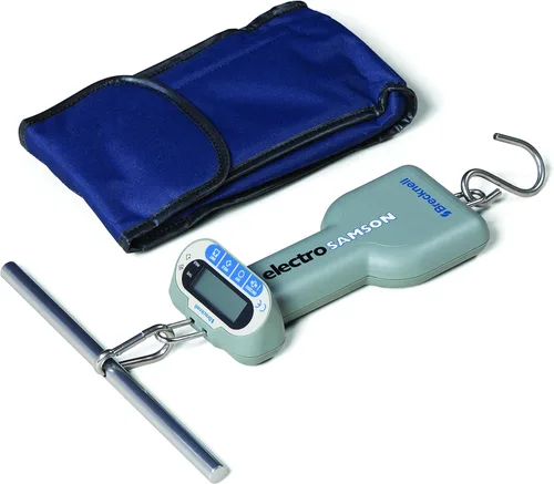 Vista 2 de Brecknell 8169-65000-593 ElectroSamson - Báscula digital colgante de 55 lb x 0.05 lb/oz / 55.1 lbs x 0.0 lbs