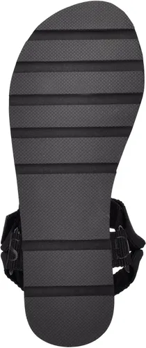 Vista 5 de Guess Sandalias Avin de cuña para mujer, Dorado