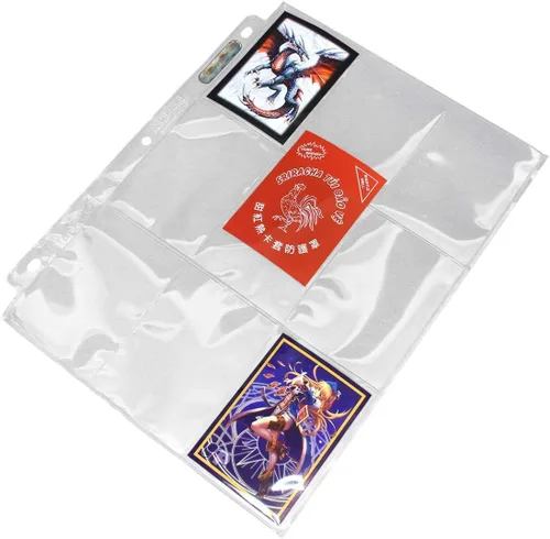 Vista 2 de Ultra Pro Platinum Series - Páginas de 9 bolsillos para tarjetas coleccionables (50 ct.) Protege tarjetas coleccionables coleccionables, tarjetas