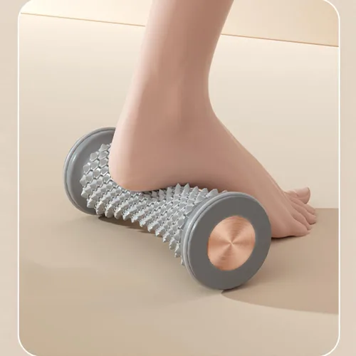 Vista 2 de Rodillo de masaje de pies, entrenador manual para aliviar la fascitis plantar, dolor de talón y arco de pies y masaje de tejido profundo, masajes