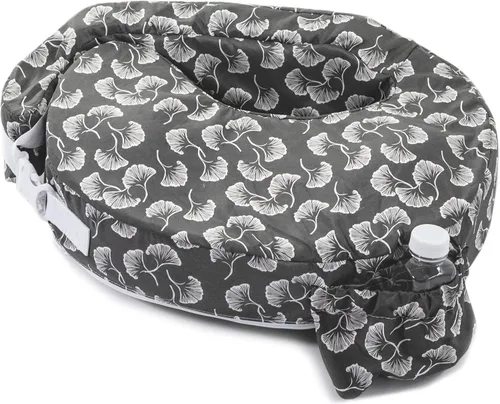 Vista 14 de My Brest Friend Almohada de lactancia original - Dusty Rose Geo Geo rosa polvorienta