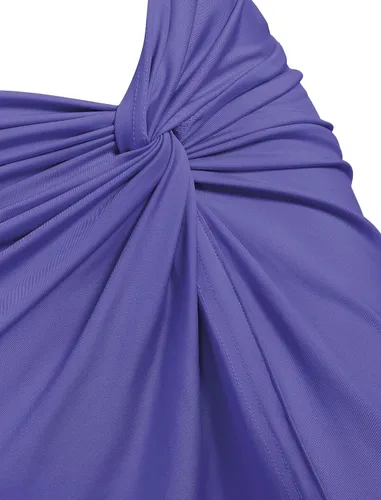 Vista 6 de ZAFUL Falda de 2 piezas para mujer con camiseta sin mangas, falda torcida de alta luz, vestido ajustado para fiesta, club, salida nocturna, cóctel