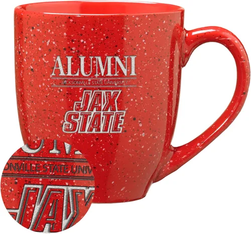 Vista 29 de Rico Industries NCAA Illinois Fighting Illini Alumni - Taza de café de cerámica moteada grabada con láser de 16 onzas