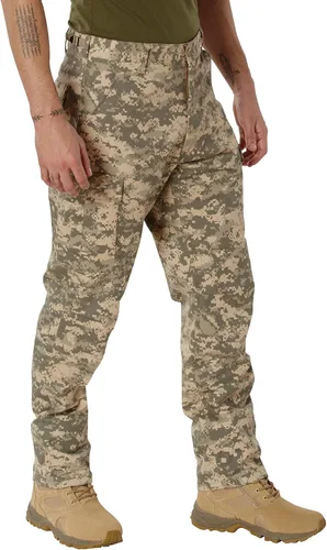 Vista 35 de Rothco: pantalones tácticos BDU – Pantalones cargo resistentes para senderismo al aire libre, EDC, uniforme de trabajo Uniforme de combate