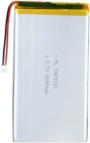 Vista 24 de 3.7V 180mAh 402030 Batería LiPo con conector JST PH2.0.000 in 2-Pin